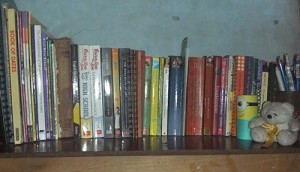 N's bookshelf
